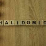 Thalidomide word in blocks