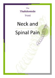 neck and spinal pain factsheet cover