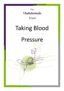 taking blood pressure factsheet cover