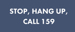 Stop Hang Up Call 159 UK Campaign from Stop Scams UK